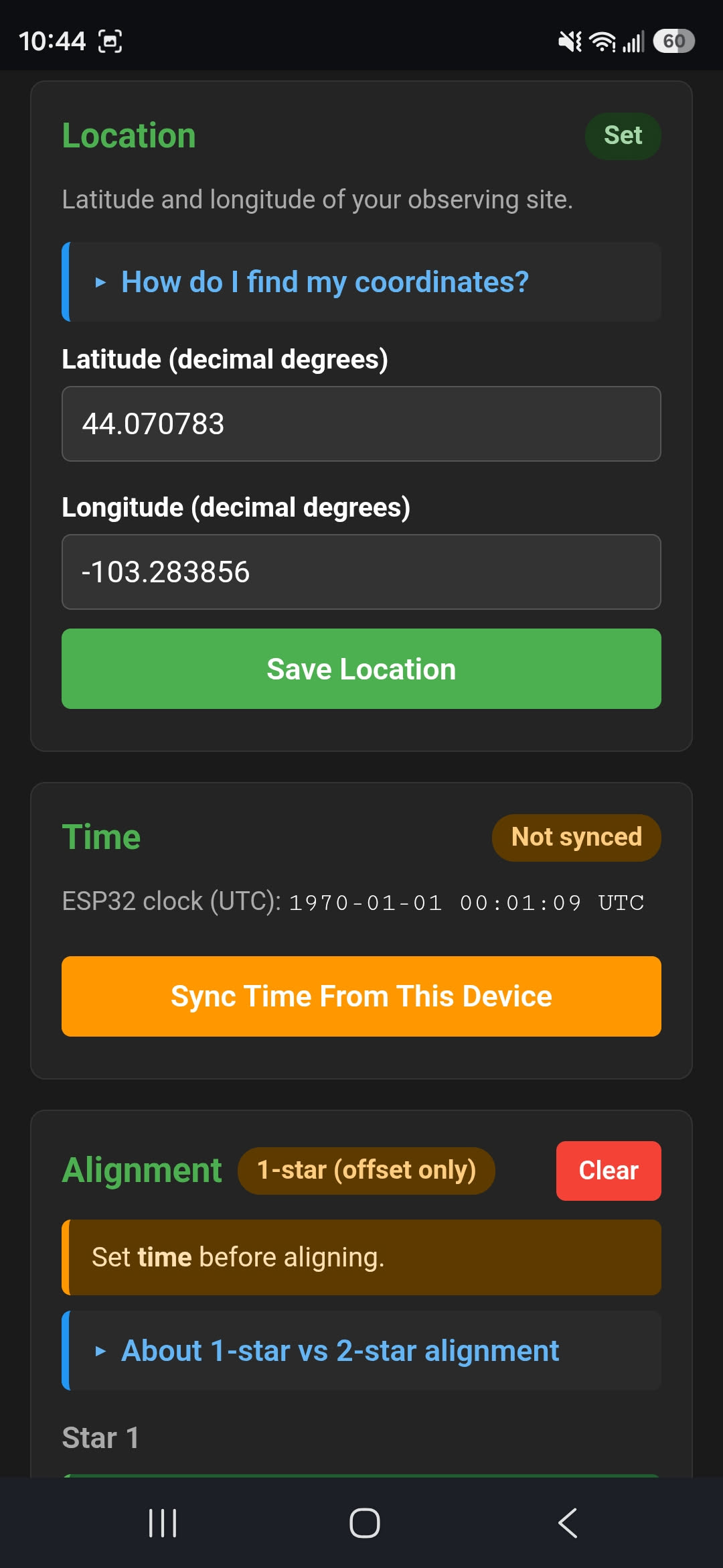 Web UI, view 2