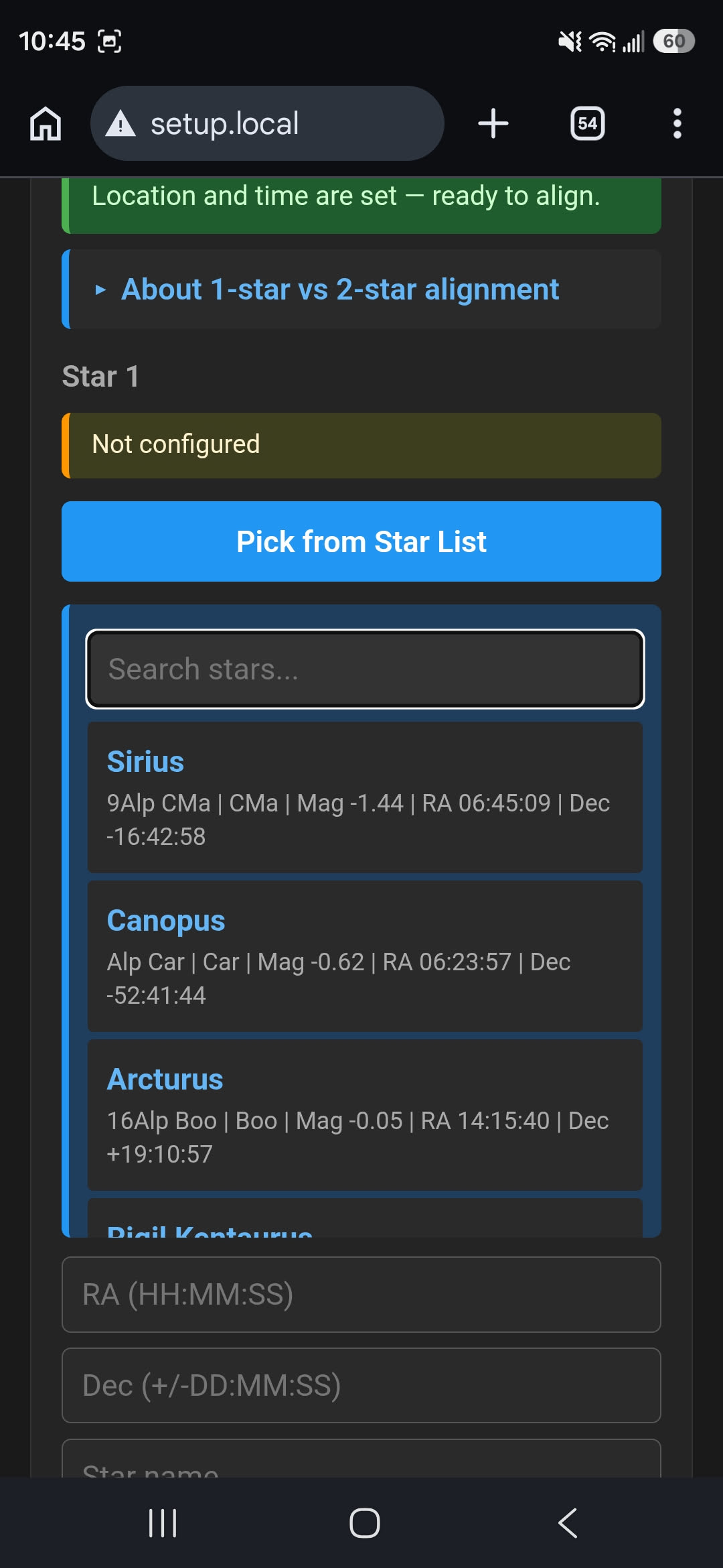 Web UI, view 4