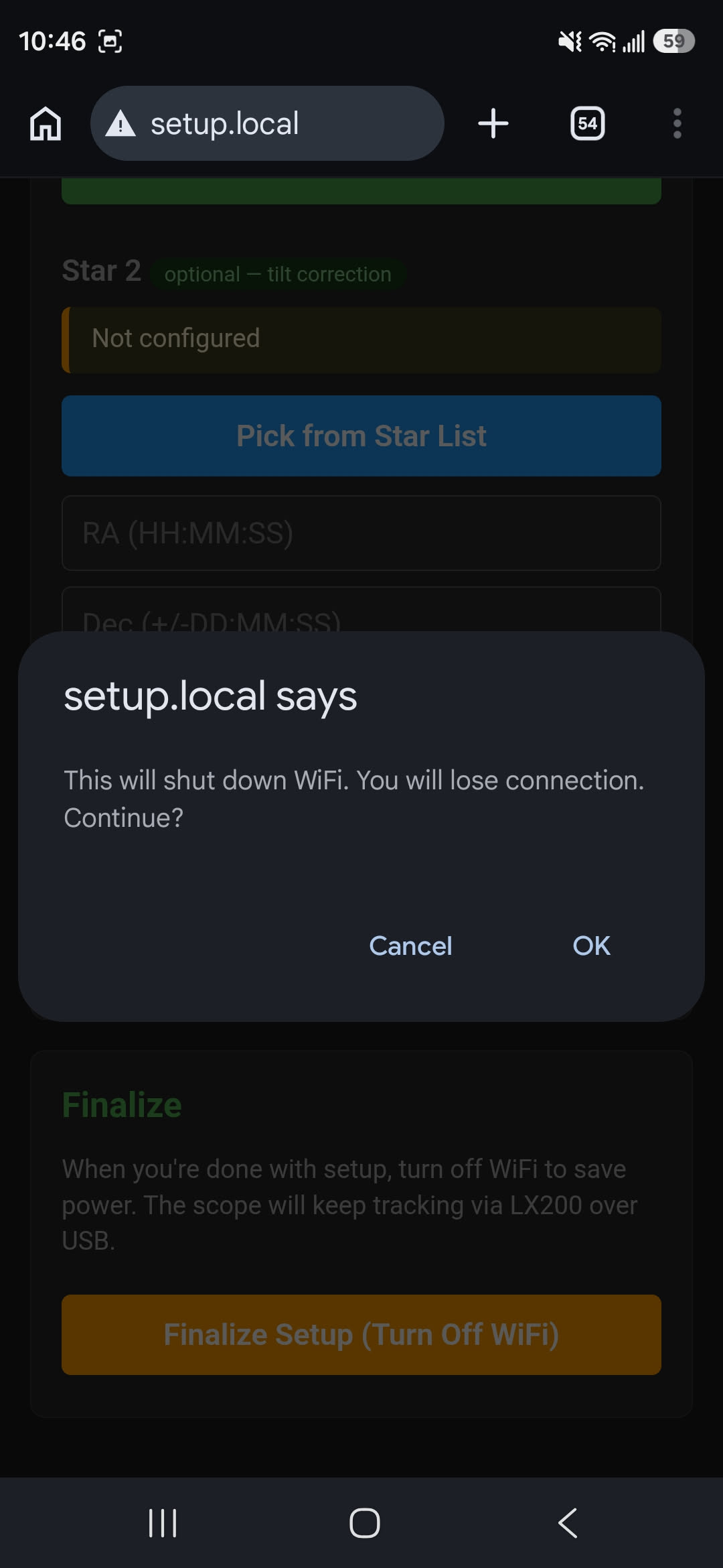 Web UI, view 6
