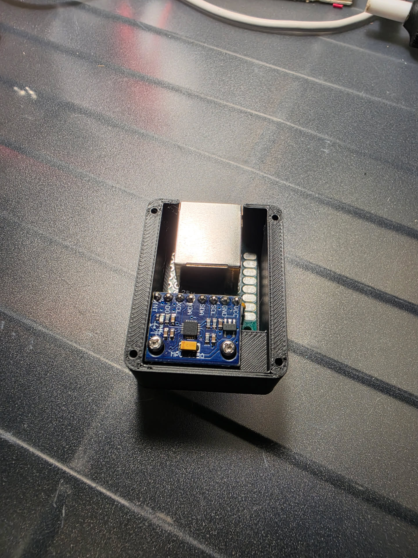 Altitude sensor case, second view