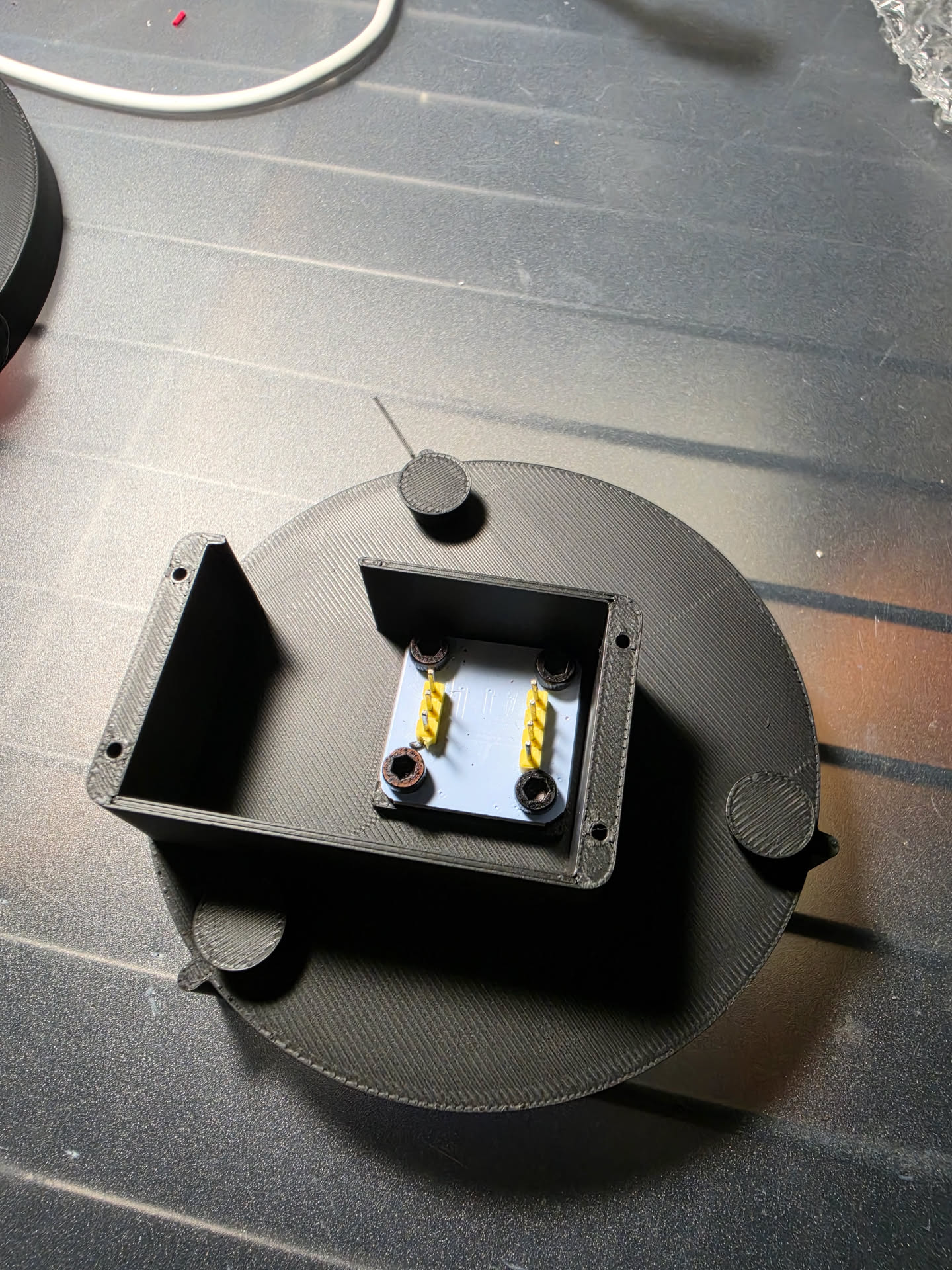 Azimuth encoder case, second view