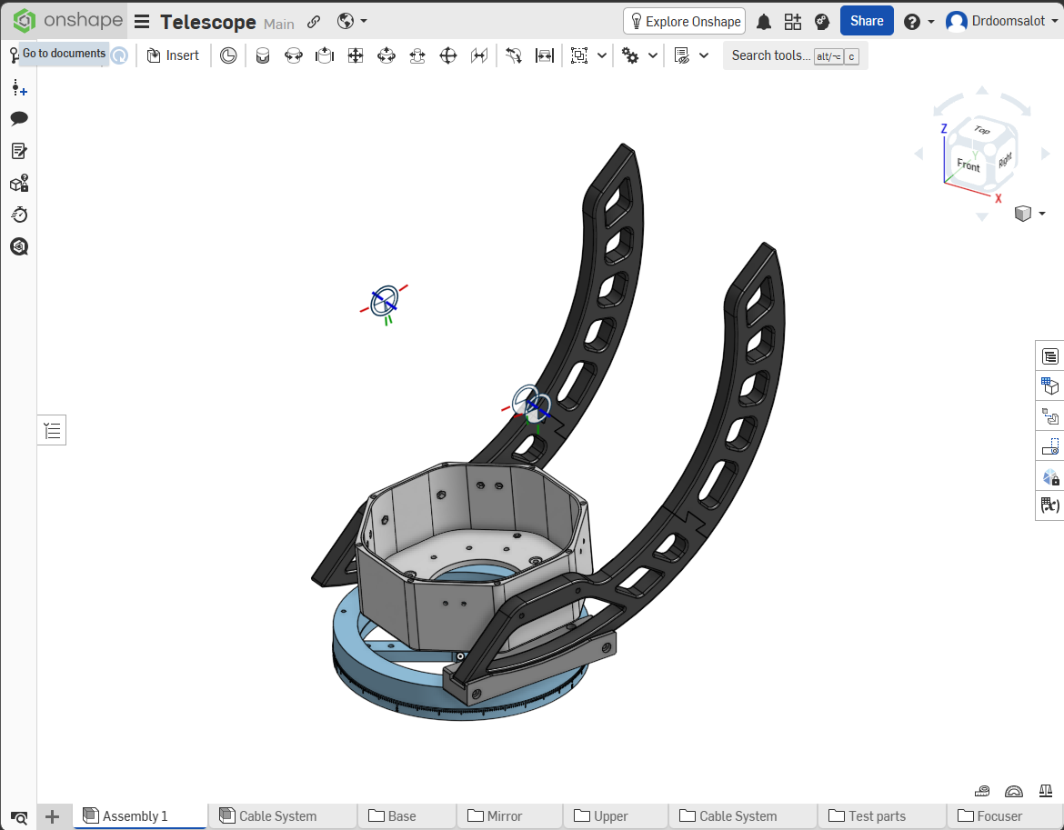 Onshape mirror box design