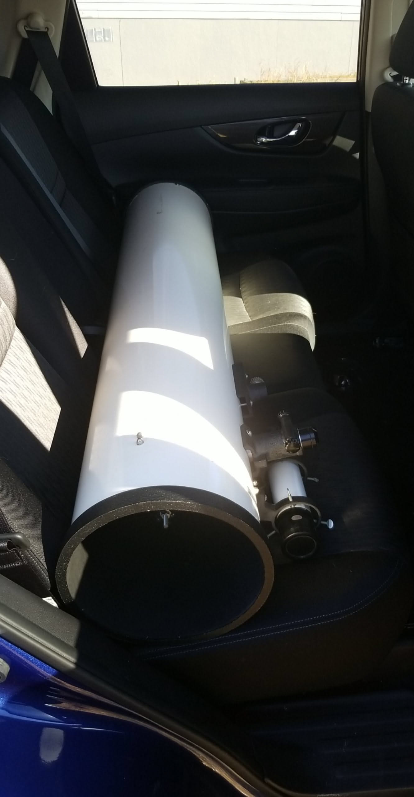 Original telescope in car