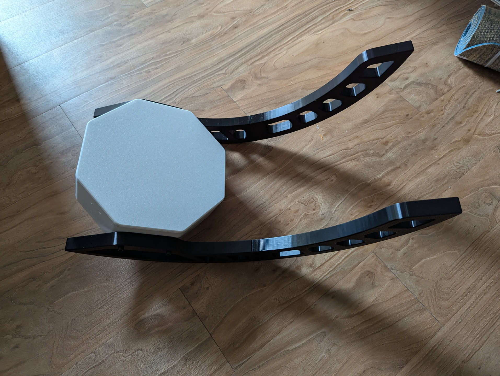 Test fitting the mirror box (2)